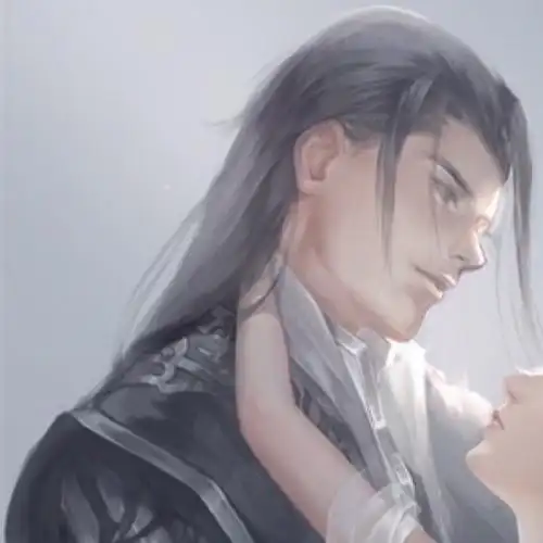 古风情侣头像执子之手与子偕老