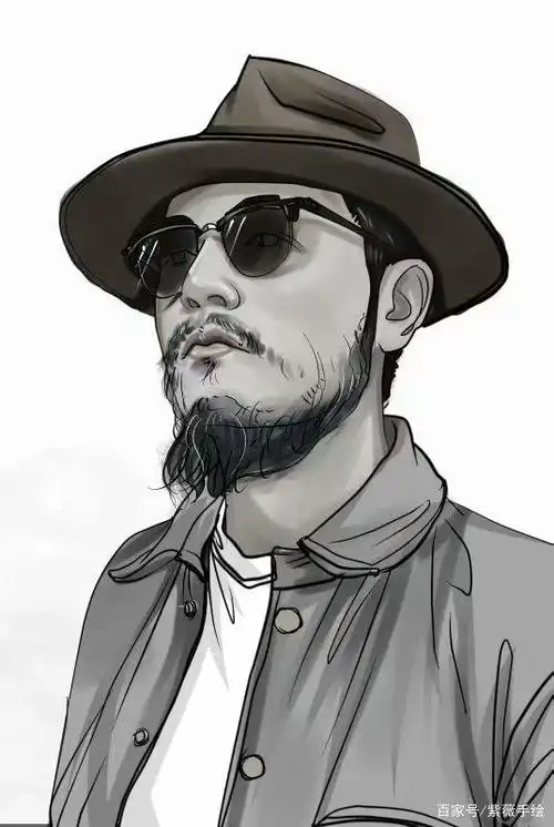 2020年,来一组大叔手绘,太帅了