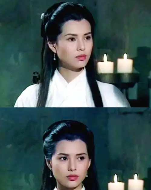 精修照的脸部却没有皱纹,看着确实有点假|李若彤|神雕侠侣|小龙女