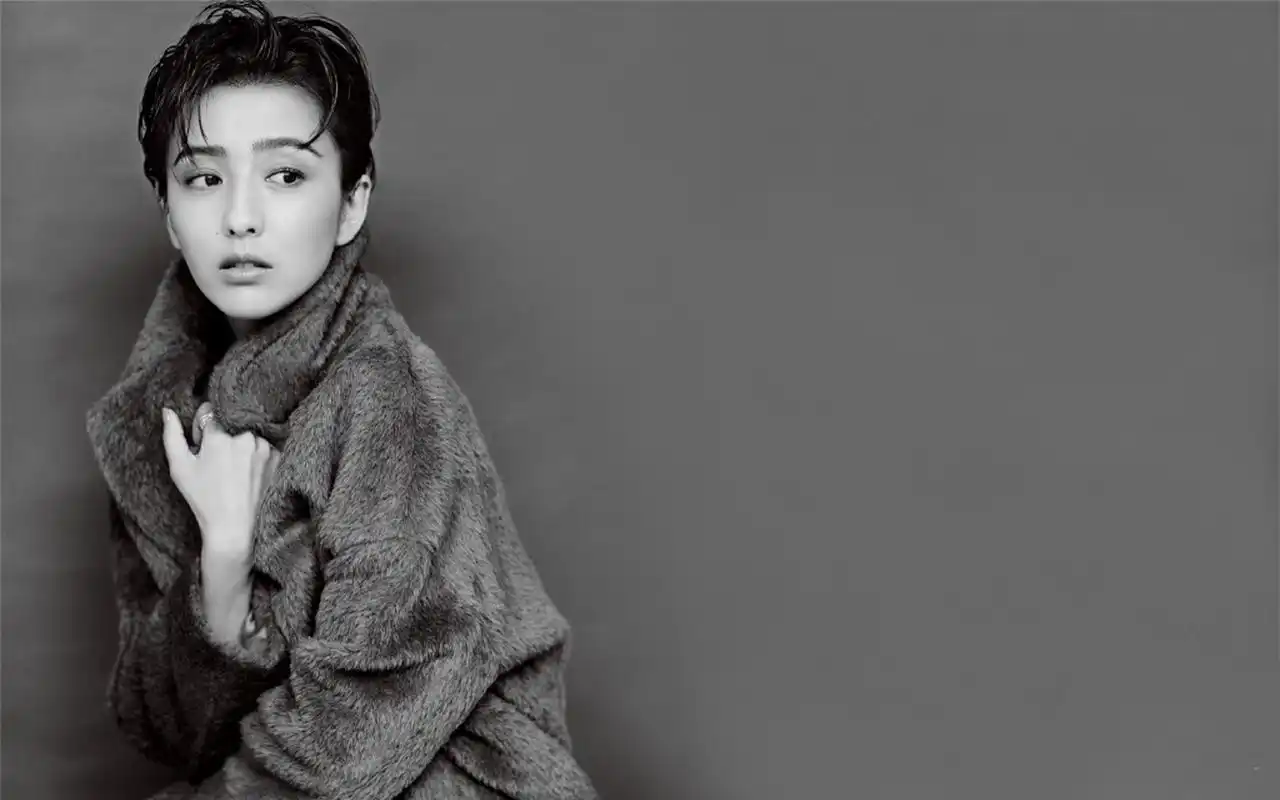 女神佟丽娅中性风帅气写真图片桌面壁纸高清大图预览1920×1200_大陆