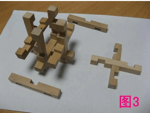 16种孔明锁鲁班锁解法