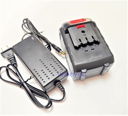 哈锐 汝成 24v多功能电动割草机打草剪除草机锂电池充电器