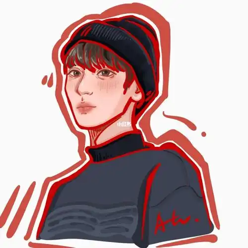 严浩翔_严浩翔_约稿_头像_tnt时代少年团_兴趣爱好_绘画