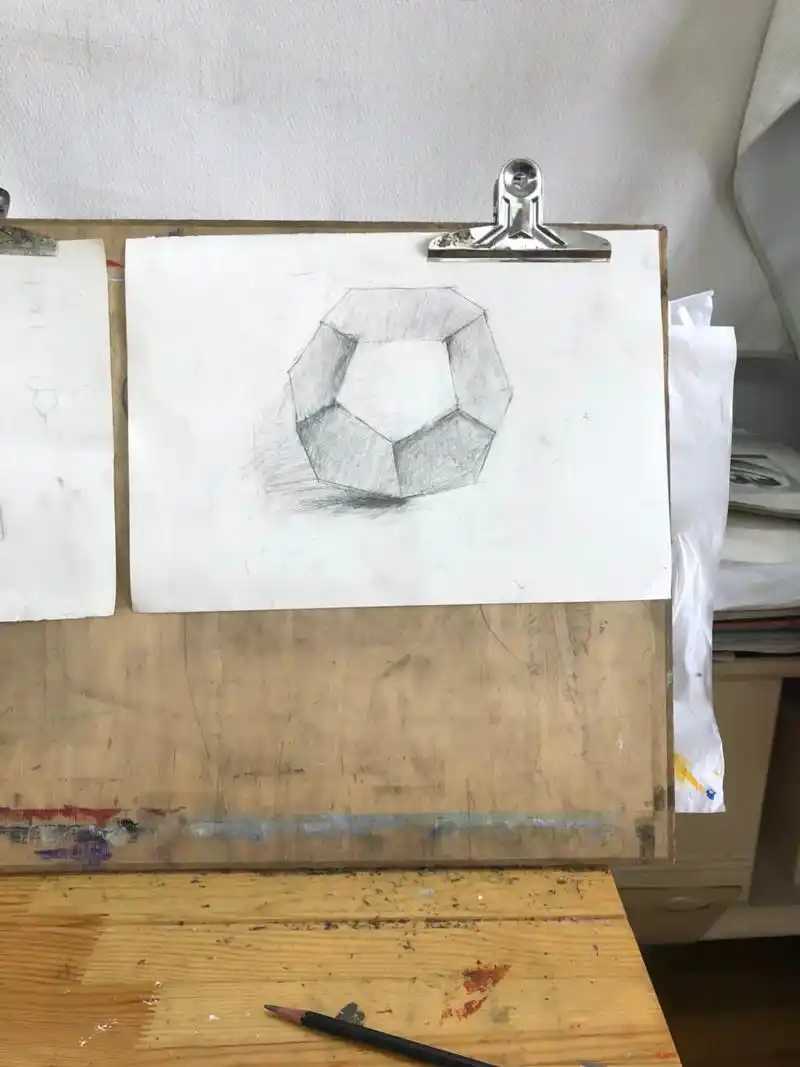 小学一年级素描几何体课