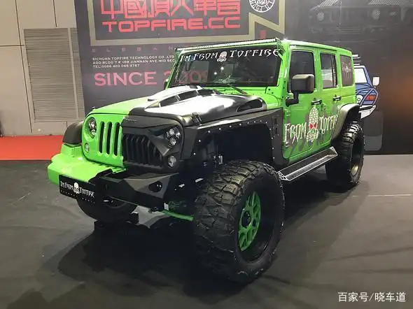 道路霸主,改装越野车,放放毒!