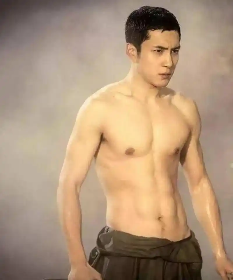 韩东君有这样的肌肉还是很让人吃惊的,毕竟看面相完全就是一个书生气