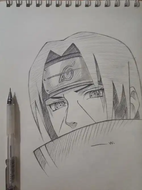 给以前的画来个小合集火影忍者手绘