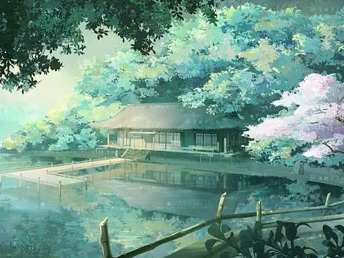 古风场景-林中小屋