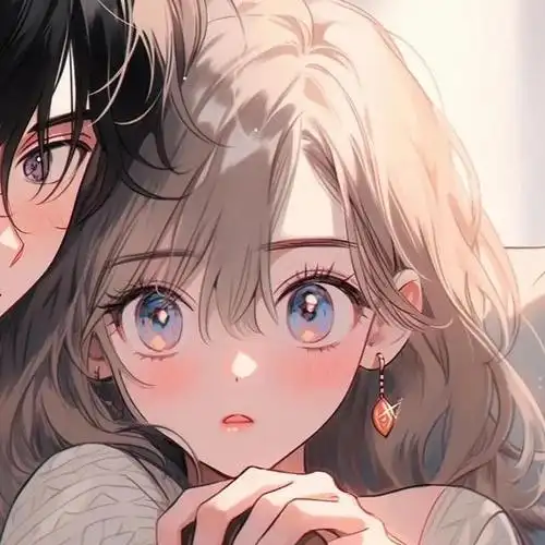 情侣头像丨超级治愈的卡通情侣头像