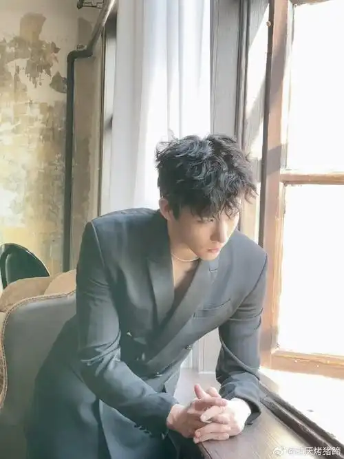 王安宇深v真空西装