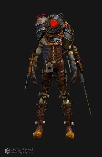 3d次世代角色模型作品赏析|三维|人物/生物|西安乐趣游戏 - 原创作品