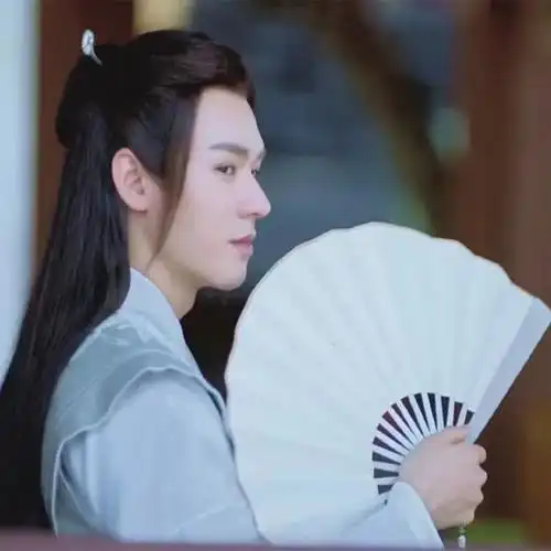 铁扇子山河令温客行同款扇子新款龚俊烤漆折扇古风折扇温客行同款10寸