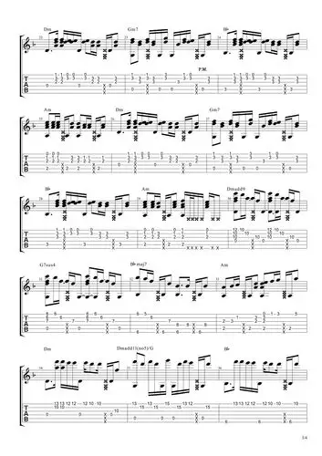 careless whisper(无心快语)(sam版)吉他谱(图片谱)_wham!