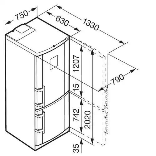 作为小众性的冰箱尺寸,单门冰箱尺寸的大小一般根据品牌的大小而略有
