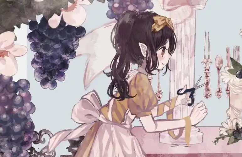 插画壁纸头像存图白雪姬和美少女战士洛丽塔动漫少女人物系列作品