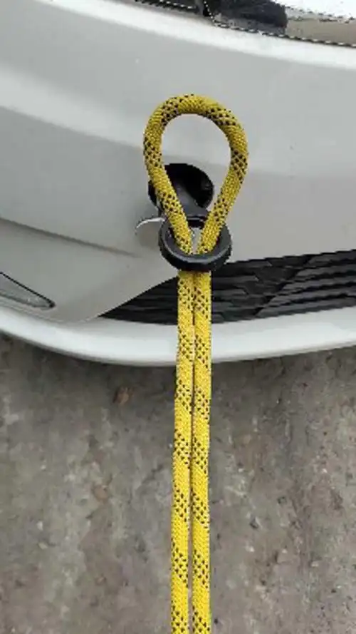 拖车绳正确的打结方法