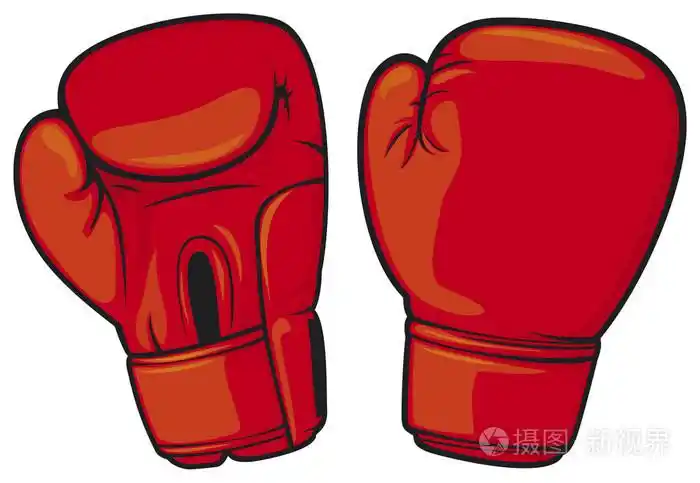 红色拳击手套