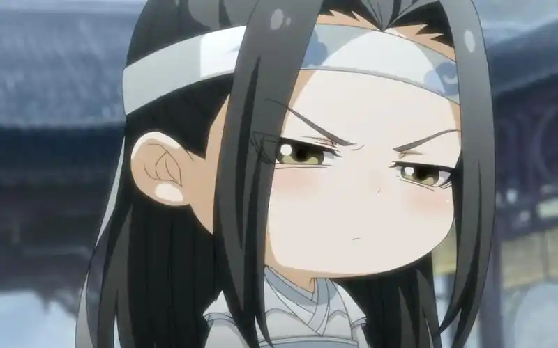 q版魔道祖师盘点那些蓝二哥哥被夷陵老祖气到无语的瞬间