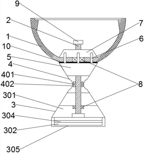 一种设有配重结构的高速旋转空竹的制作方法