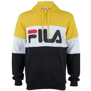 fila/斐乐fi687001男士混纺棉宽松版加绒套头卫衣xy