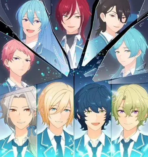 梦幻祭#新作动画「追忆selection『element』」五奇人,旧fine 人设图