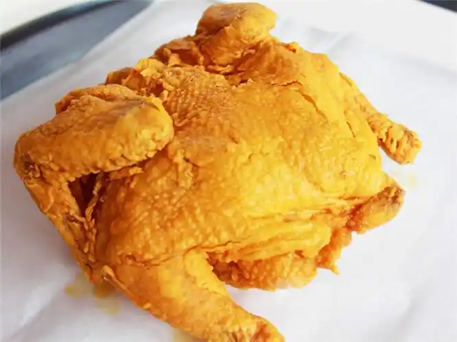 小脆皮炸鸡图片