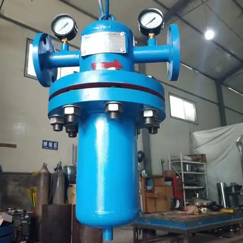 螺杆空压机油水分离器mqf350沼气汽水分离器旋风式不锈钢气液分离器