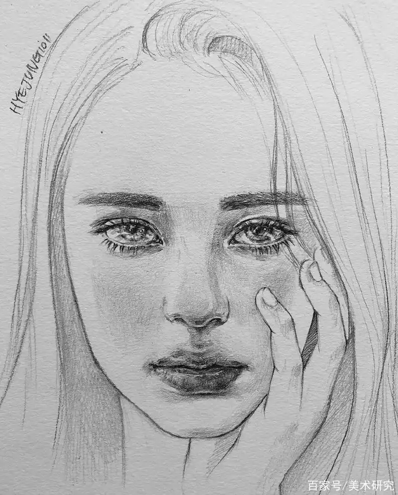 美术素描|素描人物肖像作品欣赏