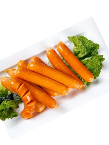 台湾奥尔良早餐脆骨热狗烧烤肠烤香肠煎炸腿肠香肠