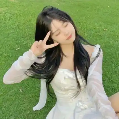 阳光头像女活力