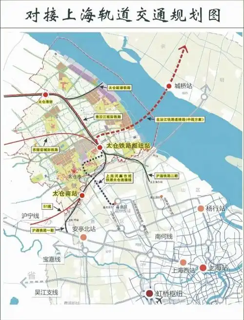北沿江高铁(宝山上海北站始发),以及嘉闵线北延伸(莘庄-虹桥-嘉定北