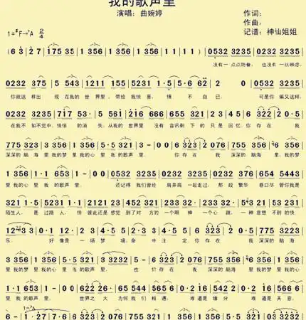 【图】曲婉婷我的歌声里歌词鉴赏 感谢生命珍惜当下