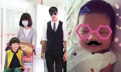 照片中,奶爸张亮一会儿背着女儿下蹲,一会儿单手托女,腿部,臀部,三角