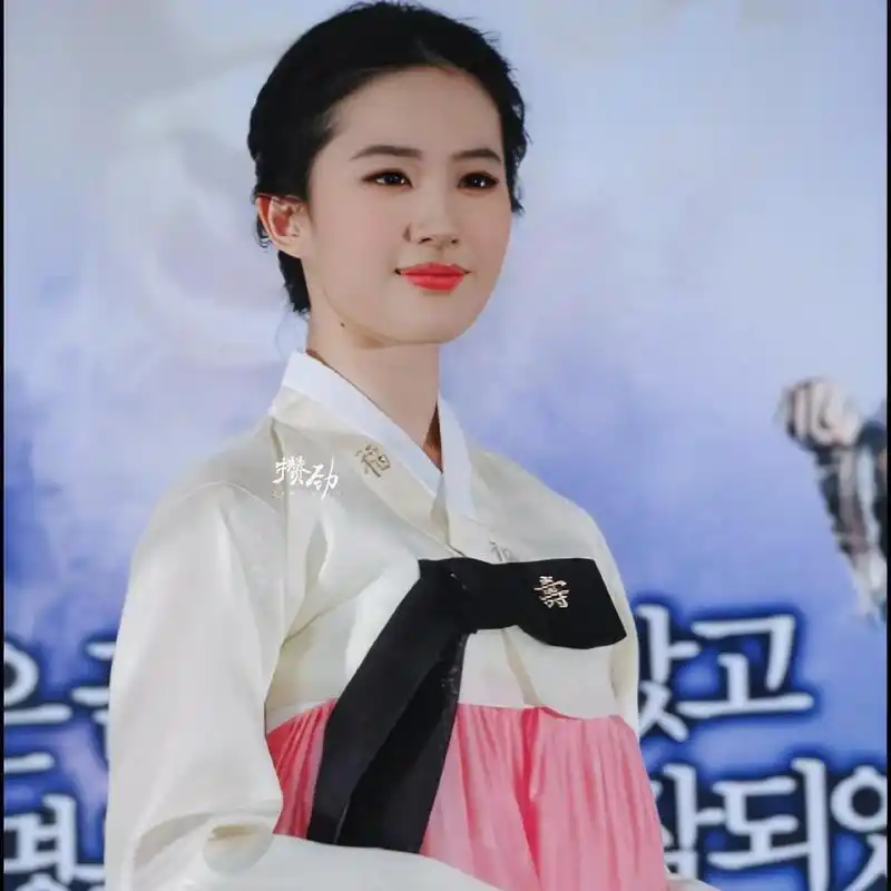 刘亦菲在韩国宣传倩女幽魂的活动图,韩国人被美得惊掉下巴:不愧是中国