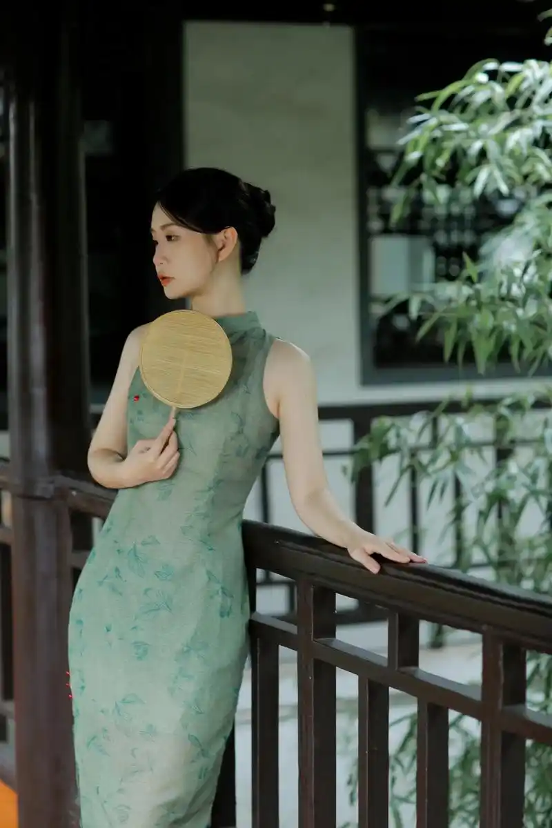 苏式园林与旗袍