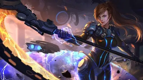 网络游戏性感魅惑美女