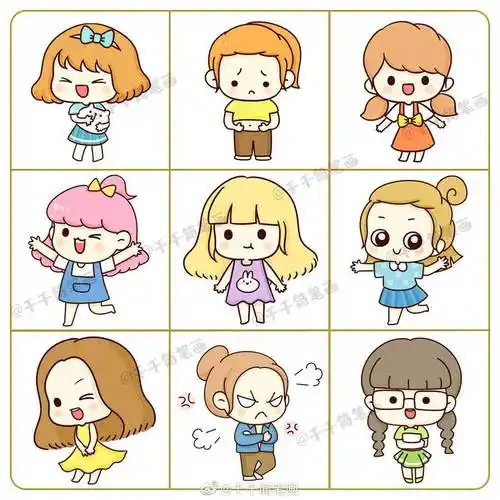 女孩的简笔画 女孩的简笔画怎么画 简单又好看