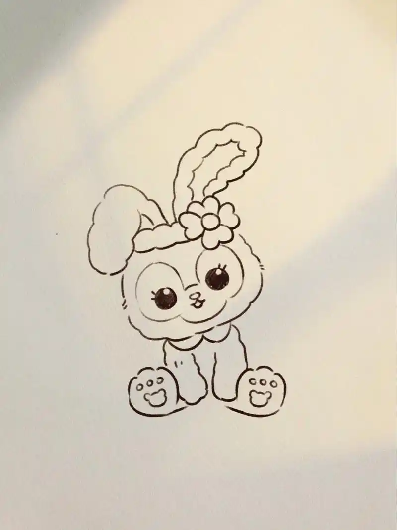 零基础手绘教程|迪士尼|星黛露|手绘|画画 969696迪士尼超可爱