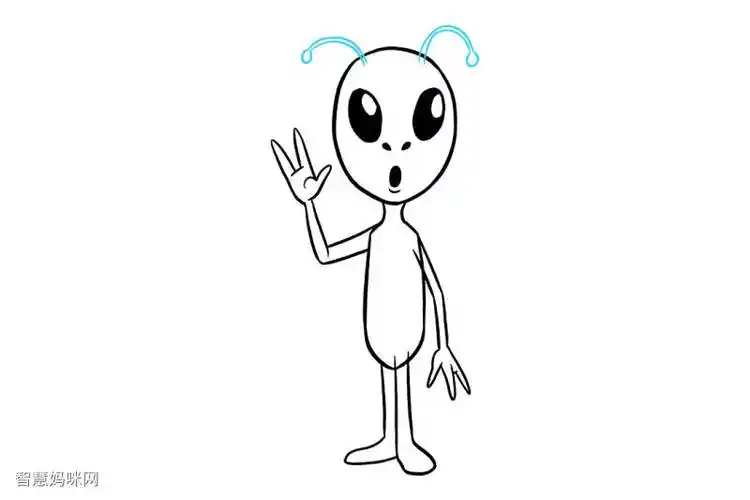 外星人怎么画