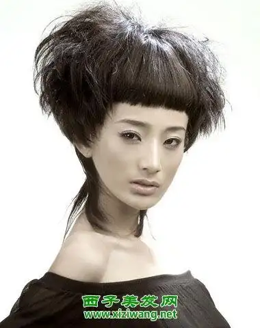 烟花烫女短发发型 要的就是回头率(2)