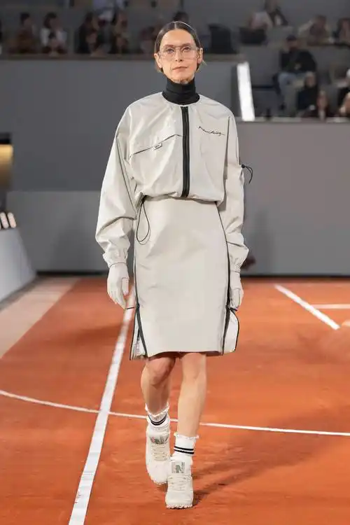 巴黎时装周——lacoste品牌时装秀_新华社_法国巴黎_西霸