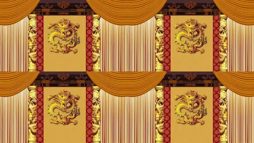 京剧《杨门女将》大殿舞台背景视频