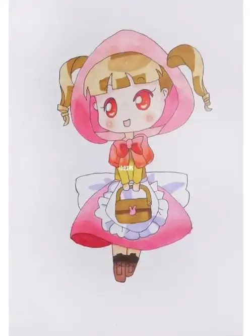 学画"q版女孩"临摹