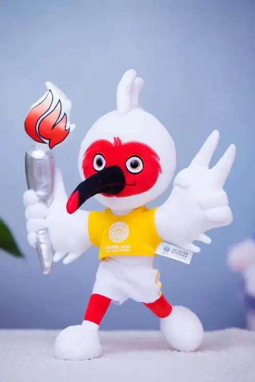 康之宝2021款陕西第十四届全运会福娃熊猫金丝猴公仔40厘米