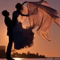 微信拥抱情侣头像