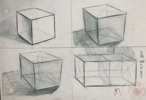 5月23日(周六上午)小学素描班学生作业赏析