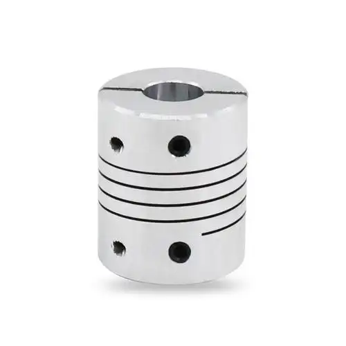 新品铝合金弹性夹紧联轴器大扭矩马达连接器电机刚性联轴器转接头