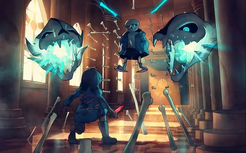 【传说之下/sans】在地狱里焚烧殆尽吧!(已授权)