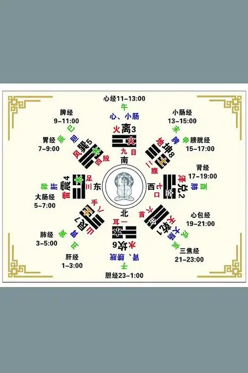 八卦图身体八卦图