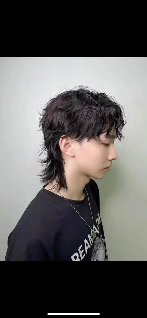 卷毛狼尾 男孩子的个性发型